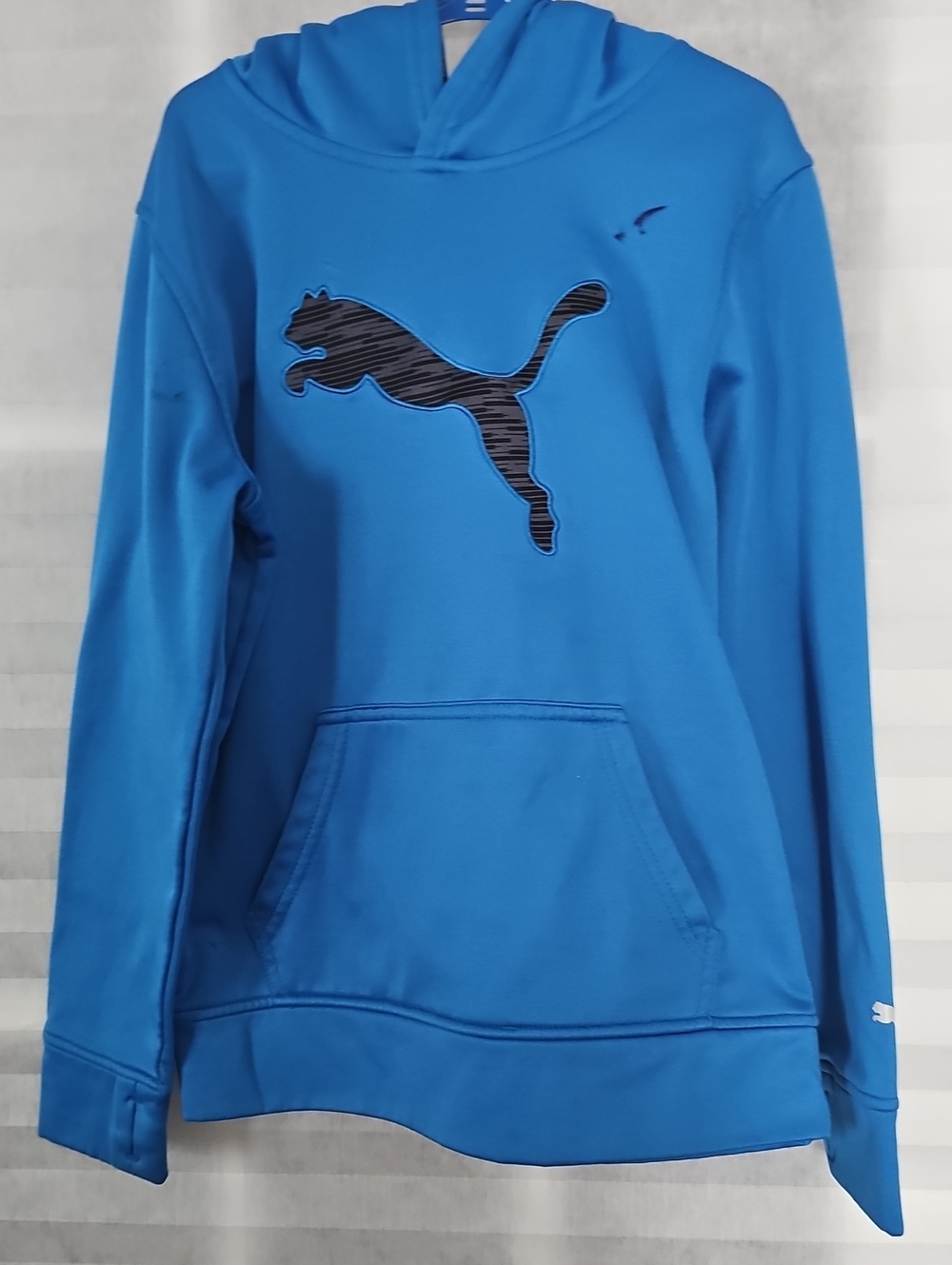 Blue Hoodie Sweater